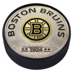 Mustang Puk Boston Bruins NHL Silver Established Medallion