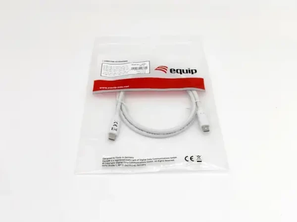 Equip bílá / Kabel USB-C / USB 3.2 Gen 1 / 2 m / 60 W PD (128362)