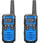 Midland XT50 PRO modrá / Vysílačka / Sada 2 ks / 84 kanálů / VOX / IPX2 / PMR 446 MHz (100002141494)