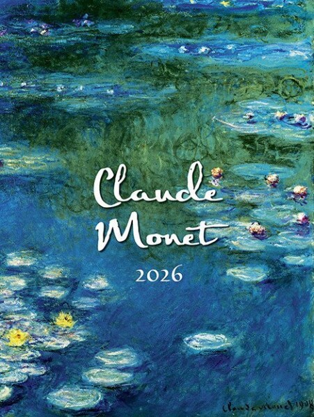 Kalendář 2026 Claude Monet, nástěnný, 42 x 56 cm