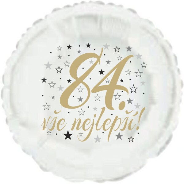 84. narozeniny balónek kruh Balonky.cz 84. narozeniny balónek kruh Balonky.cz