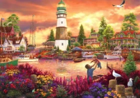 GRAFIKA Puzzle Láska nadnáší