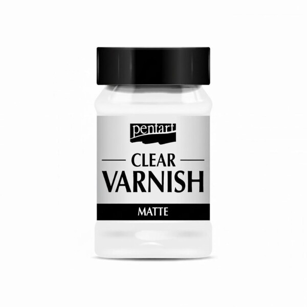 Pentart lak na ředidlové bázi 100 ml matný