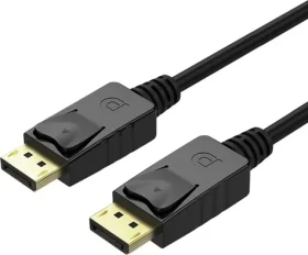 Unitek Y-C607BK černá / Kabel DisplayPort / DisplayPort (M) - DisplayPort (M) / 1,5 m / pozlacené konektory (Y-C607BK)
