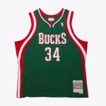 Mitchell & Ness Pánský dres Milwaukee Bucks NBA Giannis Antetokounmpo #34 Swingman - Zelená Velikost: XL