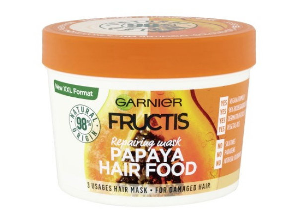Garnier Fructis Hair Food Papaya regenerační maska pro poškozené, 400ml