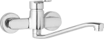 JB Sanitary Nástěnná dřezová a umyvadlová baterie MIRAM, rozteč 150 mm, S ramínko 300 mm M10 35 40
