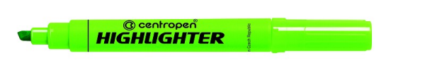 Zvýrazňovač Centropen 8552 - zelený