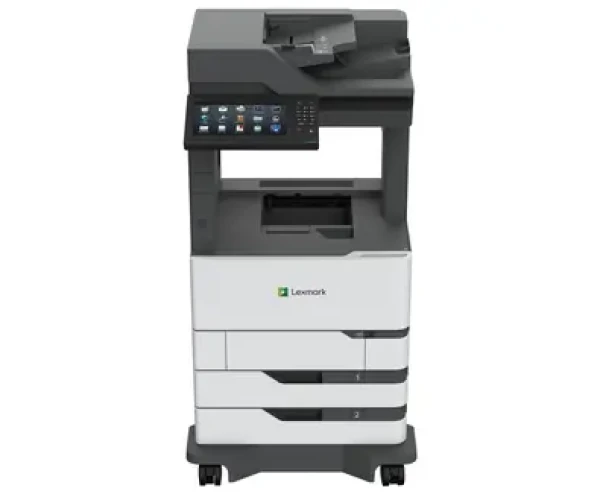 Lexmark MX822ade / čb laserová multifunkce / A4 / 1200x1200dpi / 52ppm / 2048MB / dup / LAN / USB (25B2010)