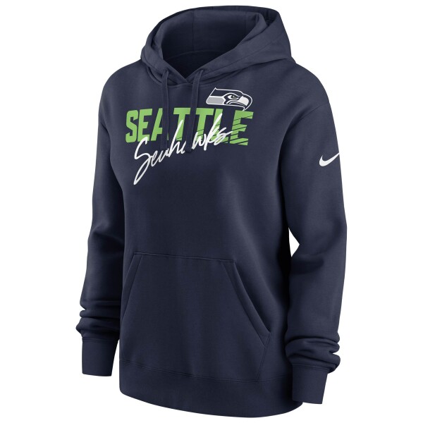 Nike Dámská mikina Seattle Seahawks NFL Wordmark Club Hoodie Velikost: XS