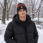 Fanatics Pánská zimní čepice Anaheim Ducks NHL Authentic Pro A/Cap Cuffed Beanie