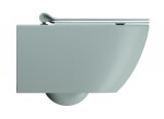 GSI - PURA závěsná WC mísa, Swirlflush, 36x55cm, ghiaccio dual-mat 881515
