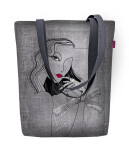 Plátěná taška Sunny model 20293292 Grey - Bertoni 29 cm x 40 cm x 36 cm x 8 cm