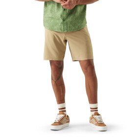 Pánské merino kraťasy SMARTWOOL Men's 8" Short, Khaki velikost: S