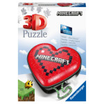 Puzzle 3D Srdce Minecraft 54