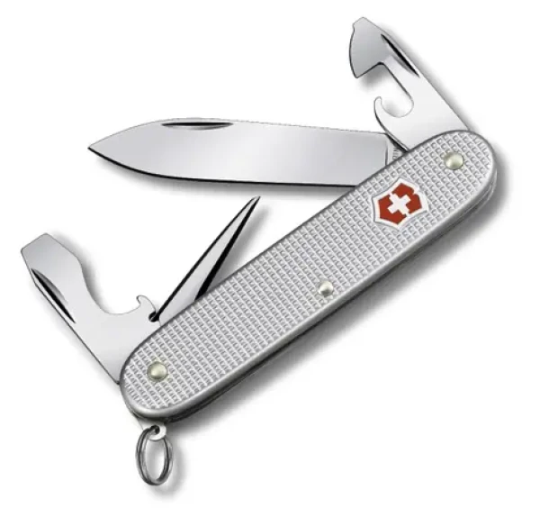VICTORINOX PIONEER ALOX červená / Kapesní nůž / Ocel / Počet funkcí 8 / Délka 93 mm (0.8201.26)
