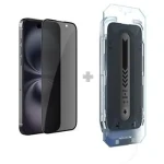 Nillkin Tvrzené Sklo 0.25mm Guardian 2.5D pro Apple iPhone 16 Black (s aplikátorem) (57983122944)