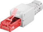 Konektor RJ45 8pinů Cat6 - montáž bez nástroje