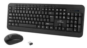 Titanum TK109 AKRON černá / bezdrátová klávesnice + myš / 2.4GHz / US (TK109 - 5901299942611)
