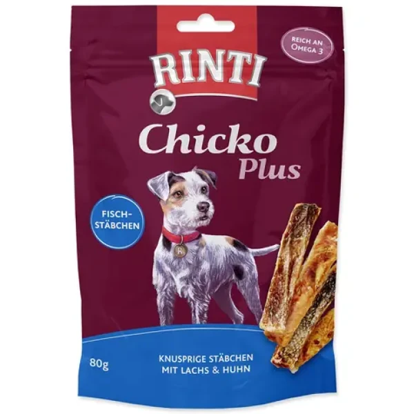 Rinti Chicko Plus losos a kuře / Pamlsek pro psy / 80 g (394-91425)