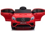 Mamido Dětské elektrické autíčko Mercedes-Benz GLC 63S 4x4 červené