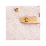 GUESS kabelka Zadie Logo Girlfriend ružová Růžová