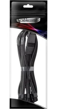CableMod PRO ModMesh C-Series 12V-2x6 černá / PCIe napájecí kabel / 16-pin na 3× 8-pin / Corsair Type 3 4 / 60 cm (CM-PCSR-16P3-N60KK-5PK-R-SS)