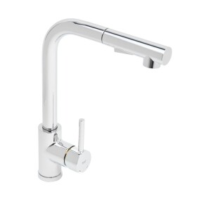 Dřezová baterie SAT sklopné rameno chrom SATBSD289L SATBSD289L