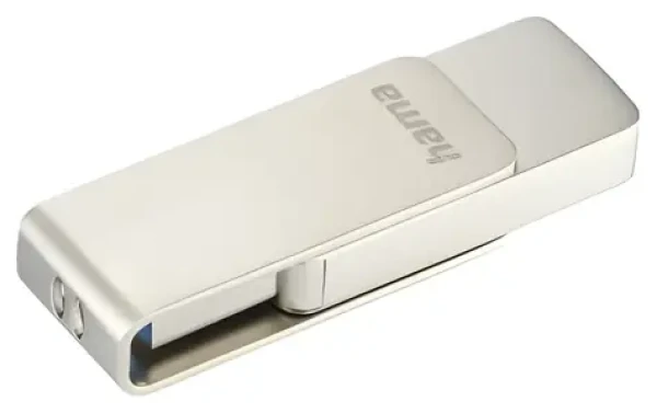 Hama Rotate Pro stříbrná / USB flash disk / USB 3.0 / 256 GB / 100 MB/s