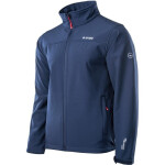 Pánská softshellová bunda Lingen 92800626294 Tmavě modrá - Hi-tec tmavě modrá XL