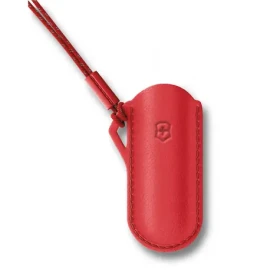 VICTORINOX Kožené pouzdro pro kapesní nůž Classic Style Icon červená (4.0670)