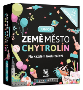 Země město chytrolín: Junior - Karetní hra