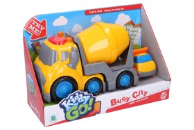 Kiddy Auto míchačka s efekty 19,5 cm sklápěč 6,5 cm, Wiky Vehicles, W012384