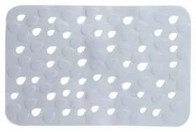 Spirella DROPS protiskluzová podložka do vany šedá / PVC / 53 x 35 cm