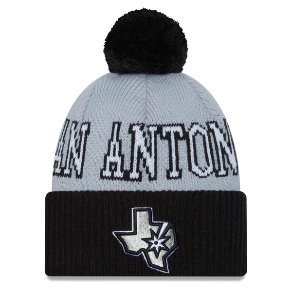 New Era Pánská zimní čepice San Antonio Spurs NBA 2023 Tip-Off Sport Knit