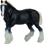 Kůň Clydesdale černý figurka - Alltoys Mojo