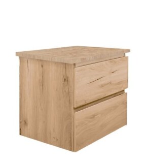 Koupelnová skříňka s dubovou krycí deskou SAT B-Way dub mat BWAY260OAKDESK BWAY260OAKDESK