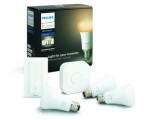 Propojovací zařízení Philips Hue BRIDGE a 3 ks LED žárovek E27 A19 9,5W (60W) White Ambience (2200-6