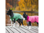 Oboustranná mikina Razzle-Dazzle Midlayer, růžová/červená, Hurtta Velikost: 45