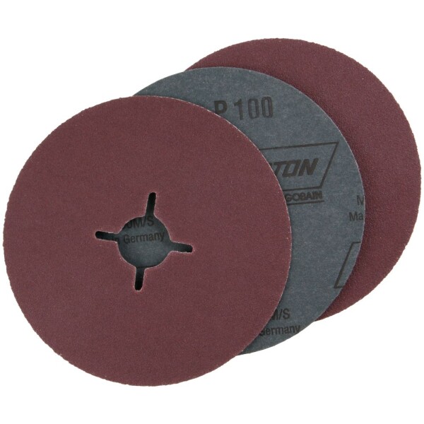 FESTA 22163 Kotouč fibrový, 125mm, P100, sada 3ks