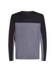 Pánské merino tričko s dlouhým rukávem ICEBREAKER Mens 125 Cool-Lite Sphere LS Tee CB, Graphite Heather/Black velikost: L