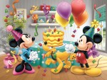 Trefl Puzzle Mickey Mouse Oslava / 30 dílků