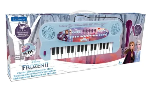 LEXIBOOK Elektronické klávesy Frozen s mikrofonem