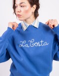 Thinking MU La Costa Light Cobalt Bonnie Sweatshirt BLUE L