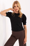 Svetr s krátkým rukávem model 216783 Factory Price S/M