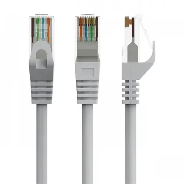 UTP patch kabel Cat6 1m šedá / Patch kabel / UTP / Měď (PP6U-CU-1M)