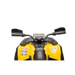 Mamido Dětská elektrická čtyřkolka Can-Am Outlander ATV 4x200W žlutá