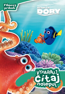 Hľadá sa Dory - Filmový príbeh - Vyfarbuj, čítaj, nalepuj - Pixar