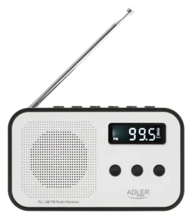 Adler AD 1917 černá / Mini Hi-Fi systém / CD / Bluetooth / USB / FM rádio (AD 1917)