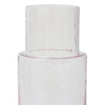 HK living Karafa Tube Blush 800 ml, růžová barva, sklo